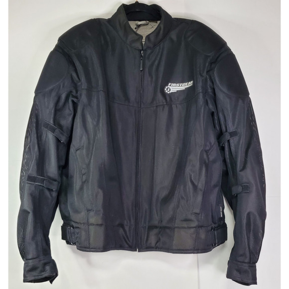other Other - Firstgear Mesh-Tex Black Motorcycle Jacket Men's 2XL Hipertex collection